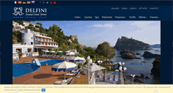 Desktop Screenshot of hoteldelfini.it